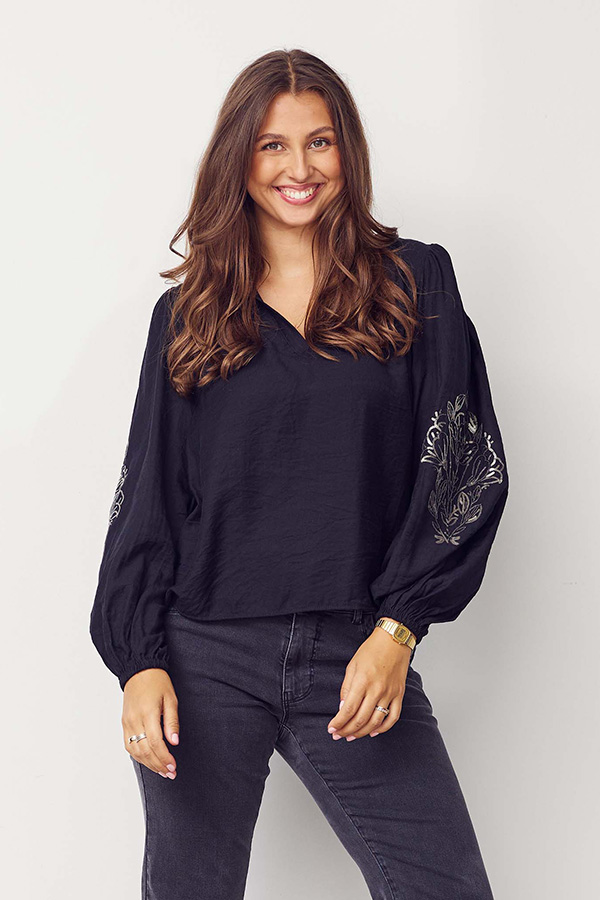 Isay - Elly New Blouse Black