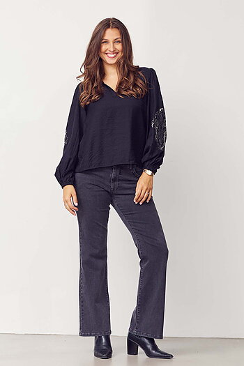 Isay - Elly New Blouse Black