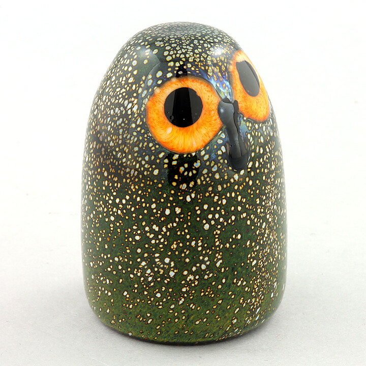 Oiva Toikka (2006) Lovely Little Barn Owl (Riihipöllön Poikanen) Glass Bird (35)