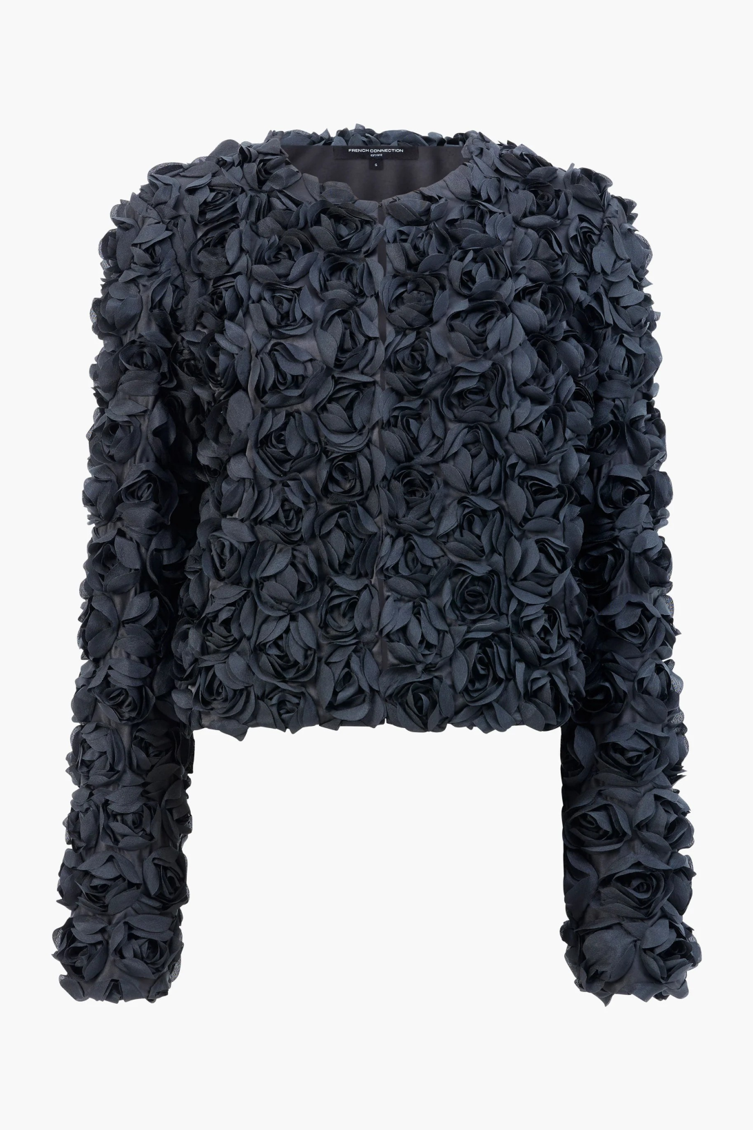 Verity Textured Short Jacket - Stl. L - French Connection - 3