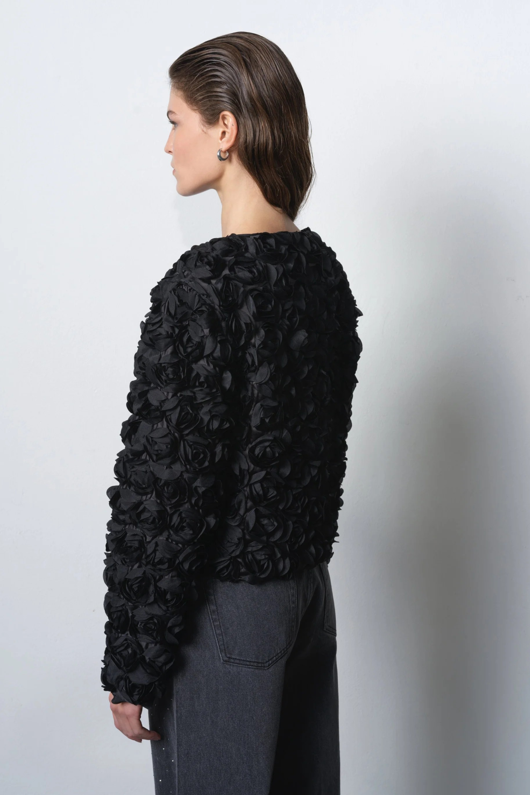 Verity Textured Short Jacket - Stl. L - French Connection - 4
