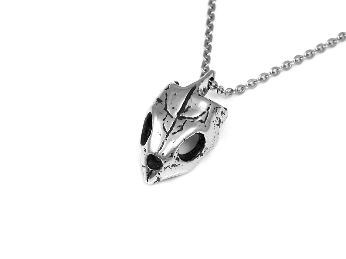 Sköldpaddsskalle Halsband, Handgjort Sköldpadda Döskalle Smycke - 3