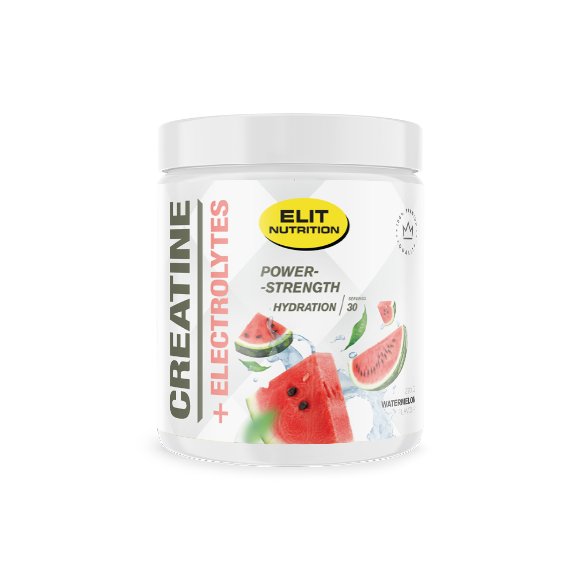 Kreatin + Electrolyter, 300g - Watermelon