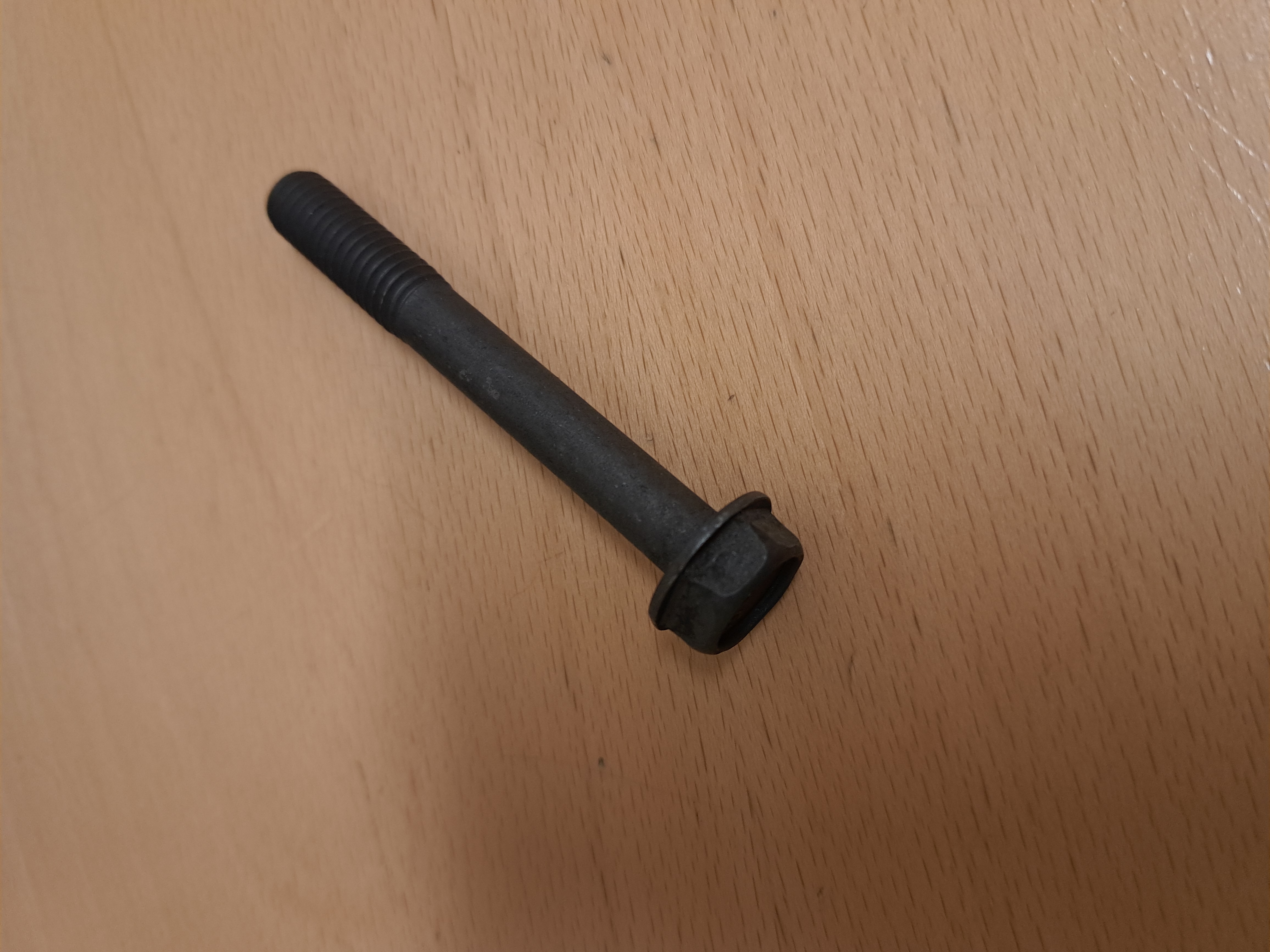 Flange screw