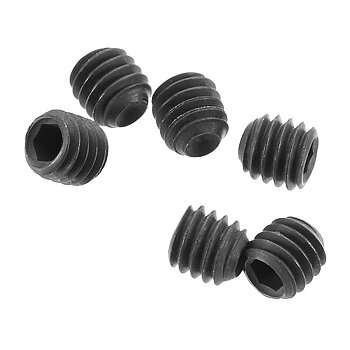 AXIAL Set Screw M4x4mm, Black Oxide (6)