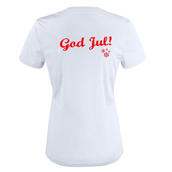 T-shirt Women HO HO HO white - Grinchen front