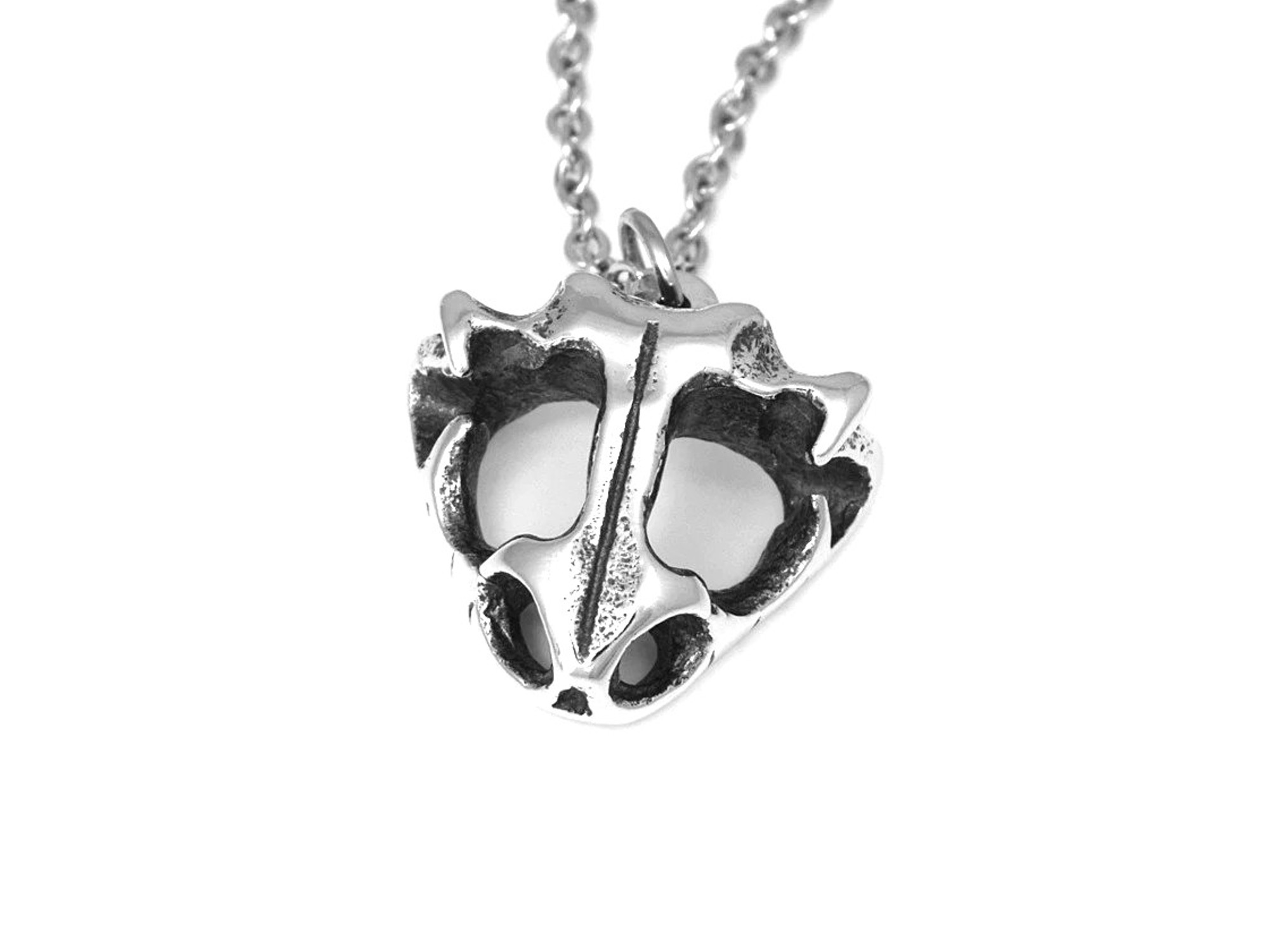 Grodskalle Halsband, Handgjort Groda Döskalle Smycke - 3
