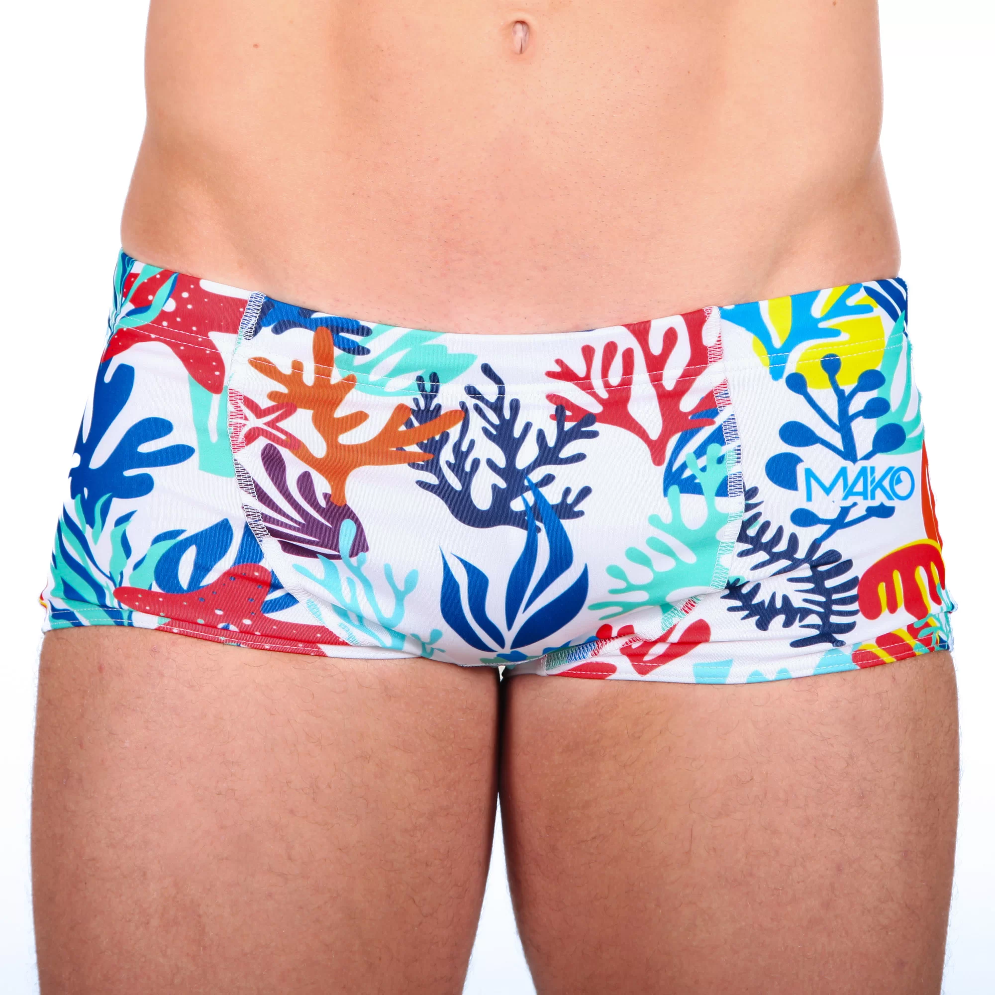 Mako Shorty Coral white