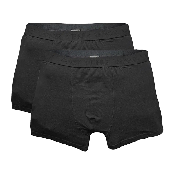 Kalsonger Boxer Bambu svart Veniz Bamboo 2-PACK
