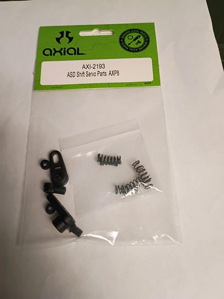 AXIAL ASD Shift Servo Parts: AXP8