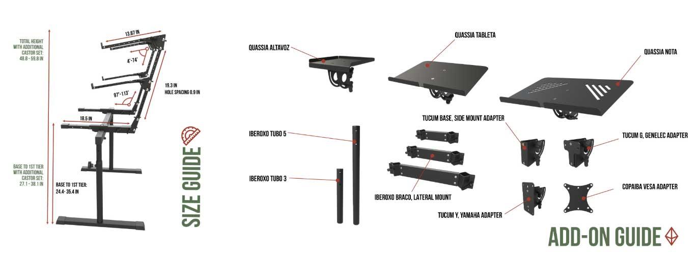 BlackPantherSystem - Keyboard stand - Para PLUS model - 4