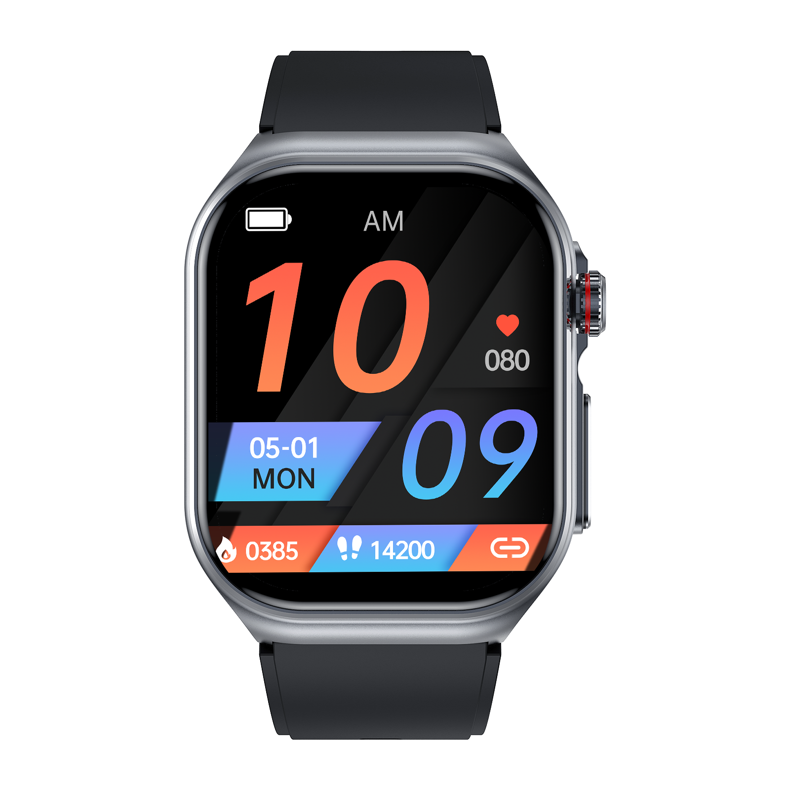 Philippe Palmer Smart Watch LP59 ECG AMOLED Black Rubber - 2