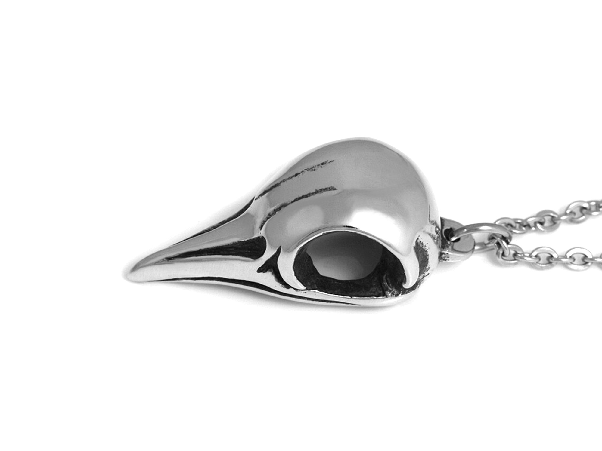 Duvskalle Halsband, Handgjort Duva Döskalle Smycke - 2