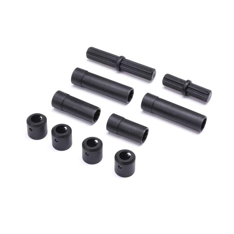 AXIAL WB8-HD Driveshaft Set: SCX10 III Base Camp