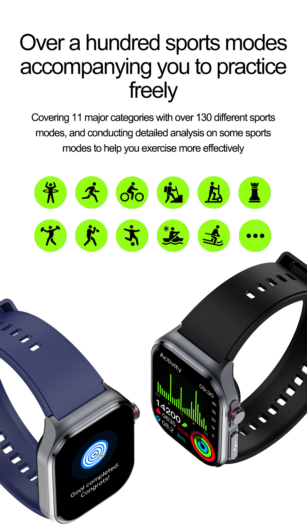 Philippe Palmer Smart Watch LP59 ECG AMOLED Red Rubber - 19