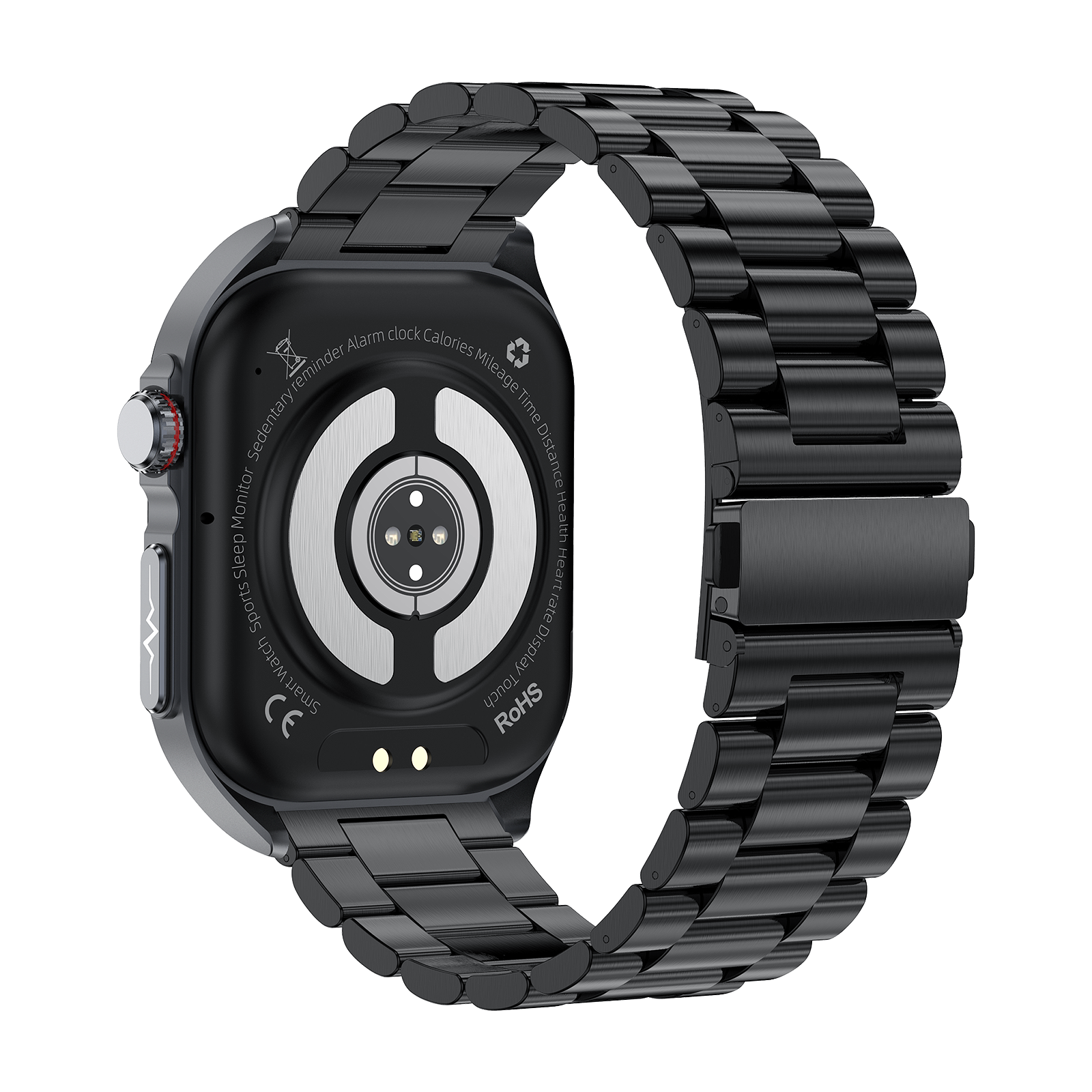 Philippe Palmer Smart Watch LP59 ECG AMOLED Black Steel - 4