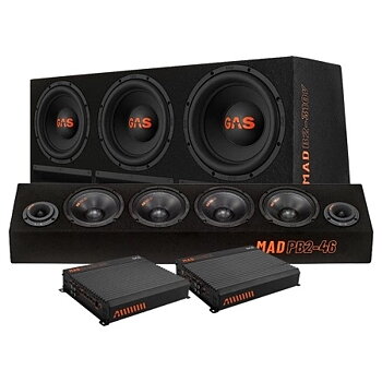 GAS MAD B2-310V med PB2-46 och slutsteg