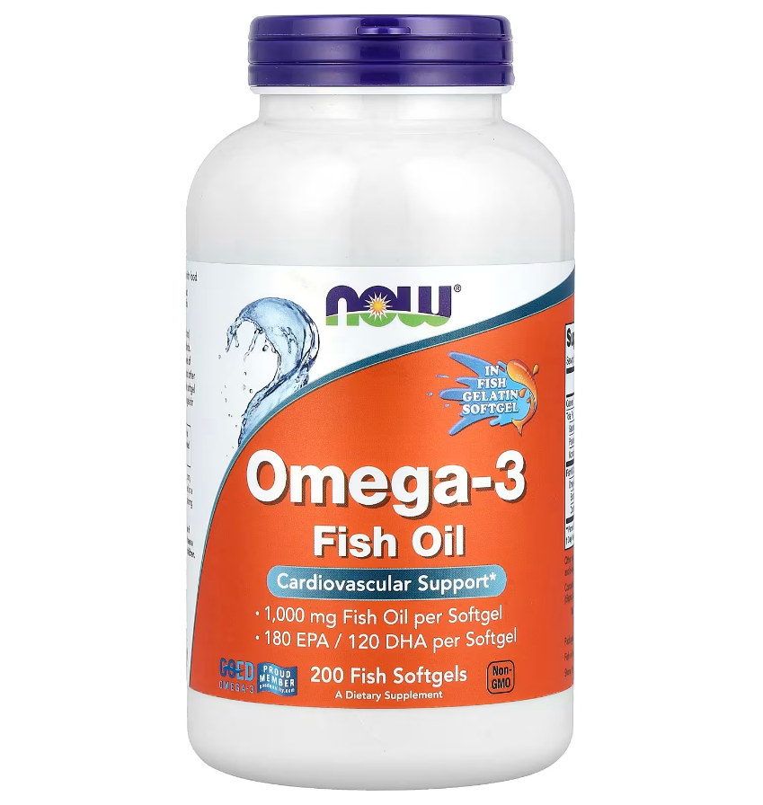 Omega-3 Molecularly Distilled - 200 softgels