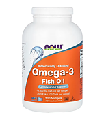 Omega-3 Molecularly Distilled - 500 softgels