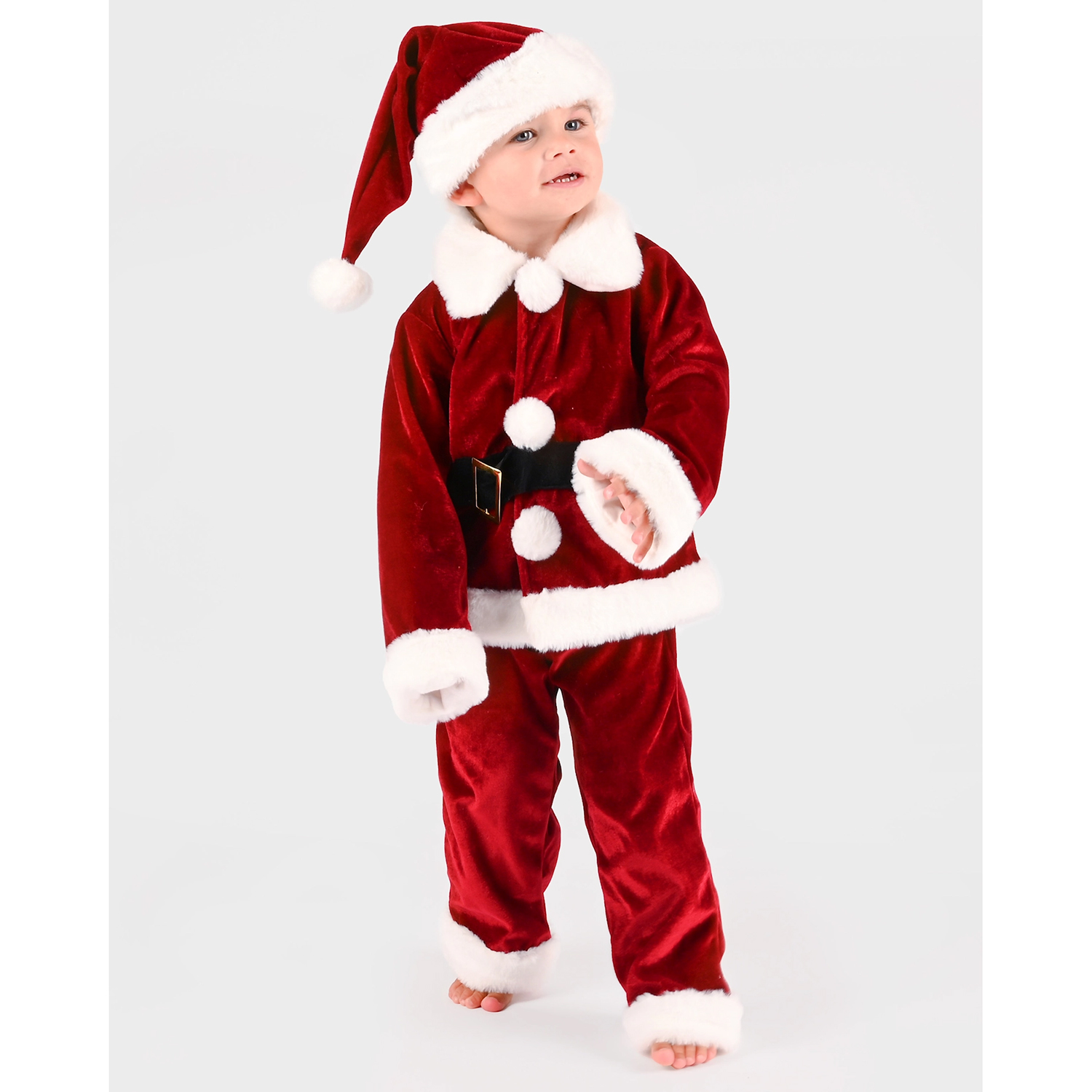 Dräkt Tomte med luva