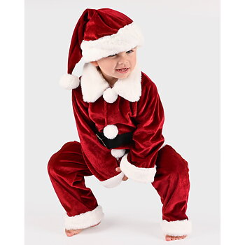 Dräkt Tomte med luva