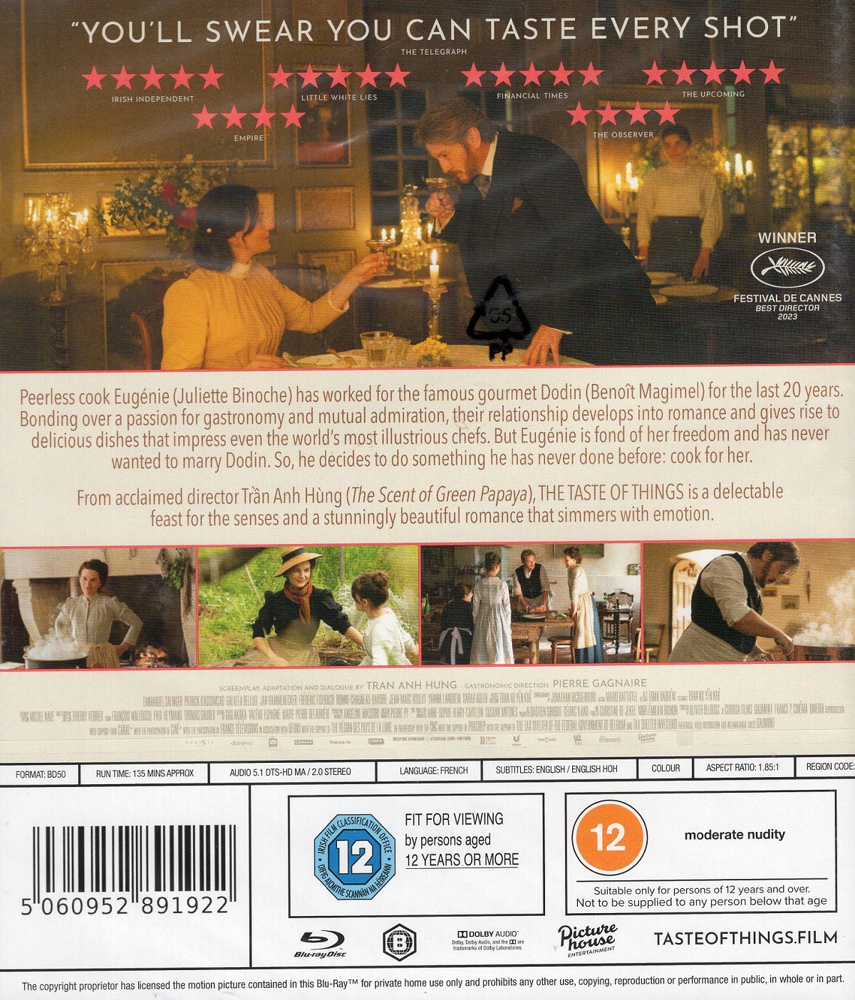 The Taste of Things (ej svensk text) (Blu-ray) - 2