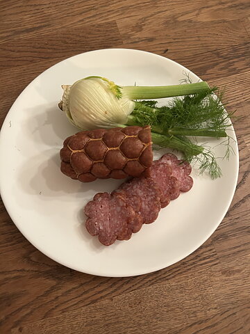 Salami Fänkål  ca 250g 