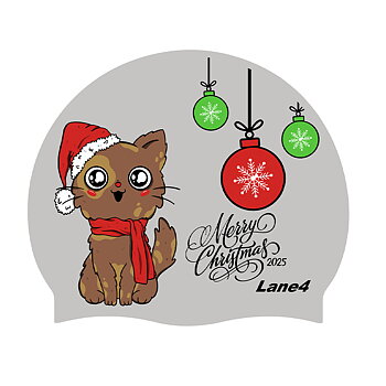 Swim cap silicone Swimcap Christmas Misse