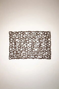 Bordstablett Tilly i brun jute, Olsson & Jensen