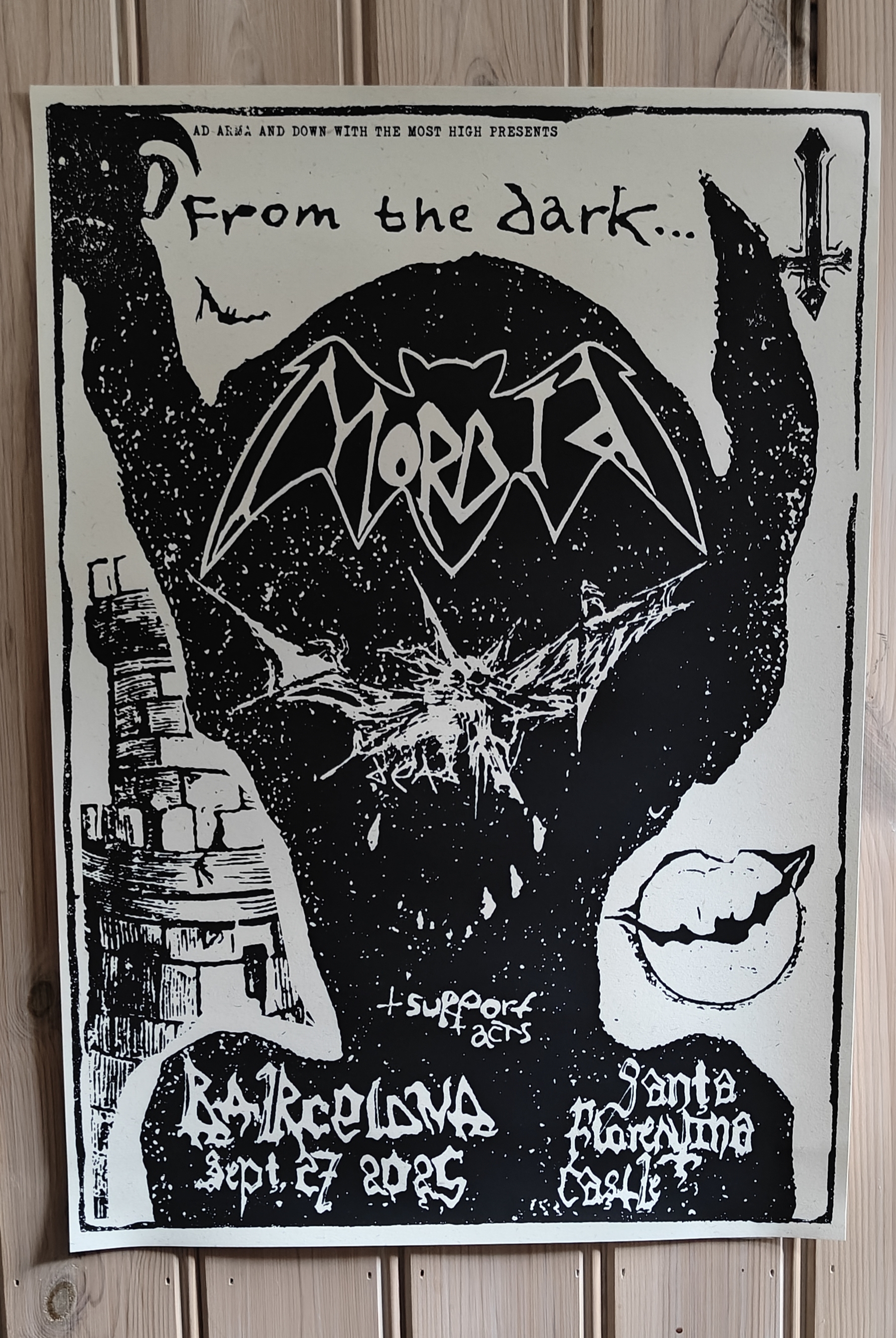 MORBID - Official Barcelona Show Poster A2