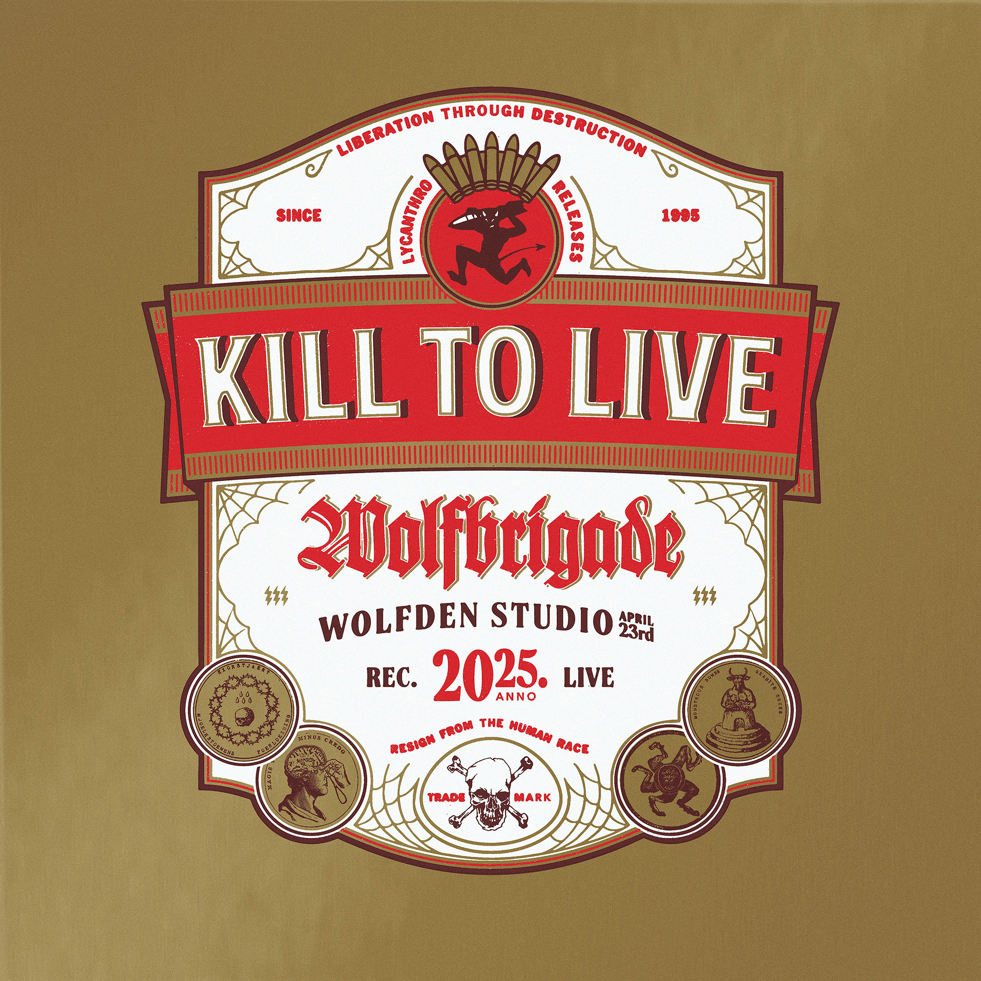 WOLFBRIGADE - Kill To Live LP