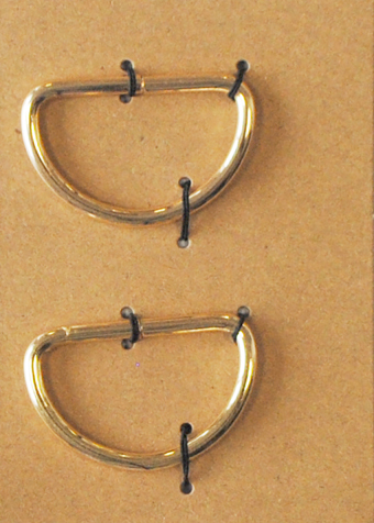 D-ring - Guld (32mm)