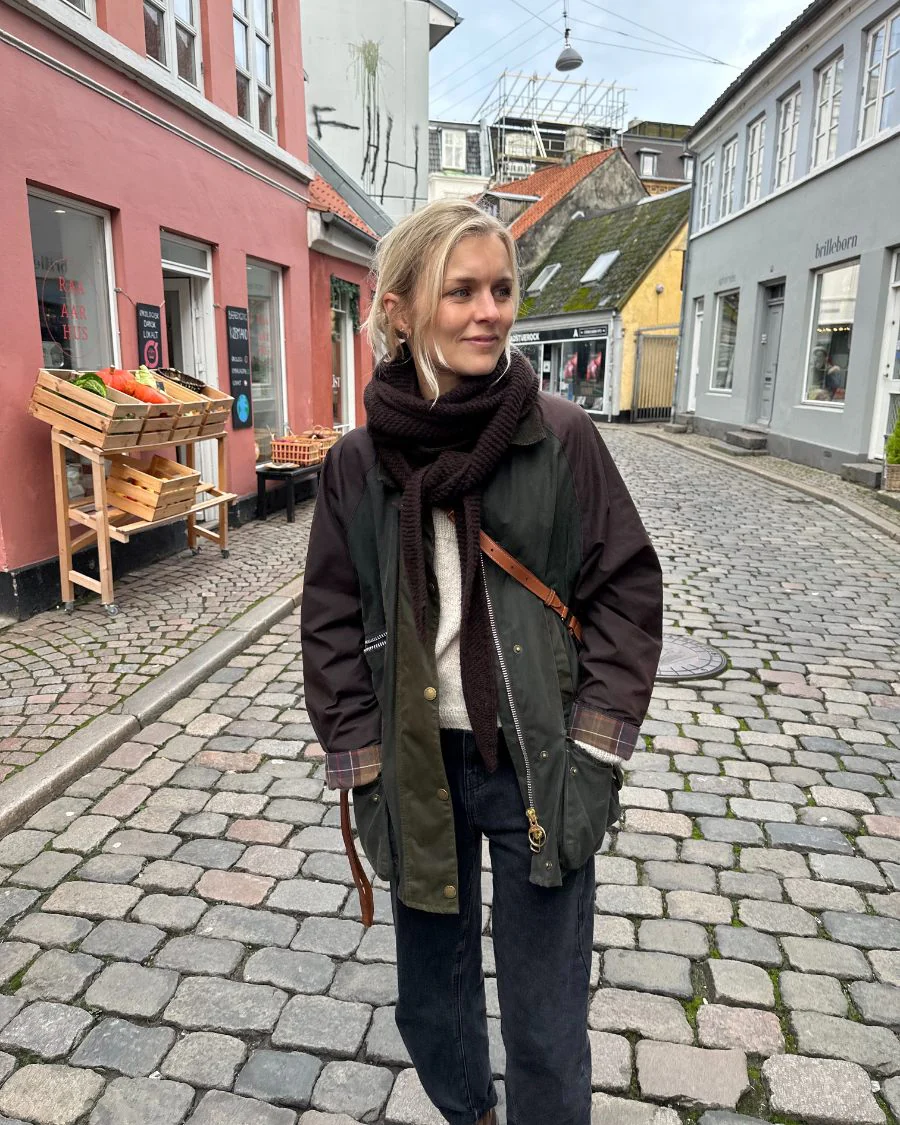 PetiteKnit Sophie Shawl (17 m rätstick st 5) - 3