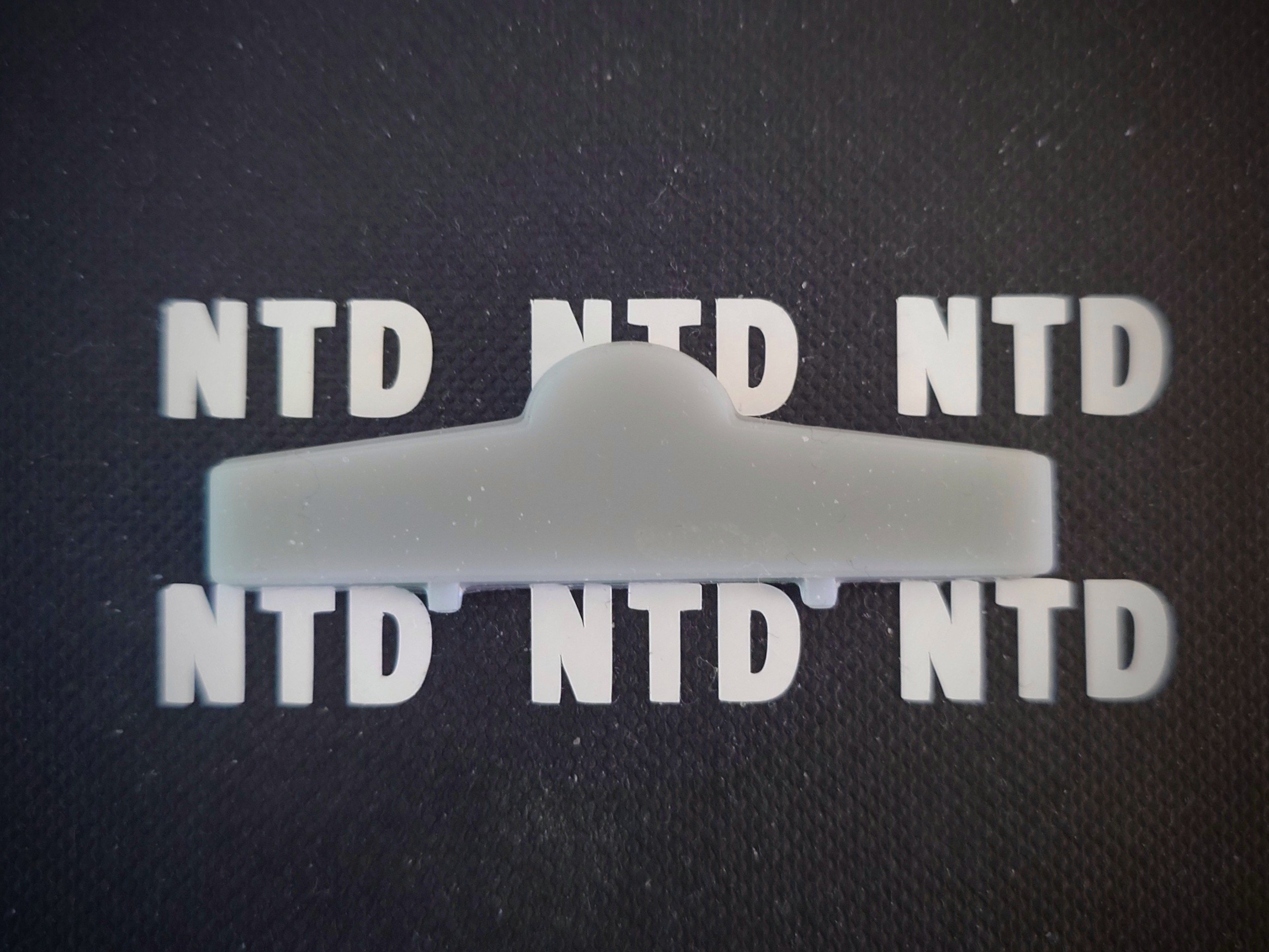 ASG Takskylt  slät för dekaler