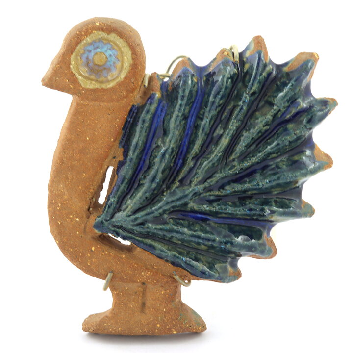 Gabi Citron-Tengborg (1960s) Stylistic Bird Wall Plaque 16 cm