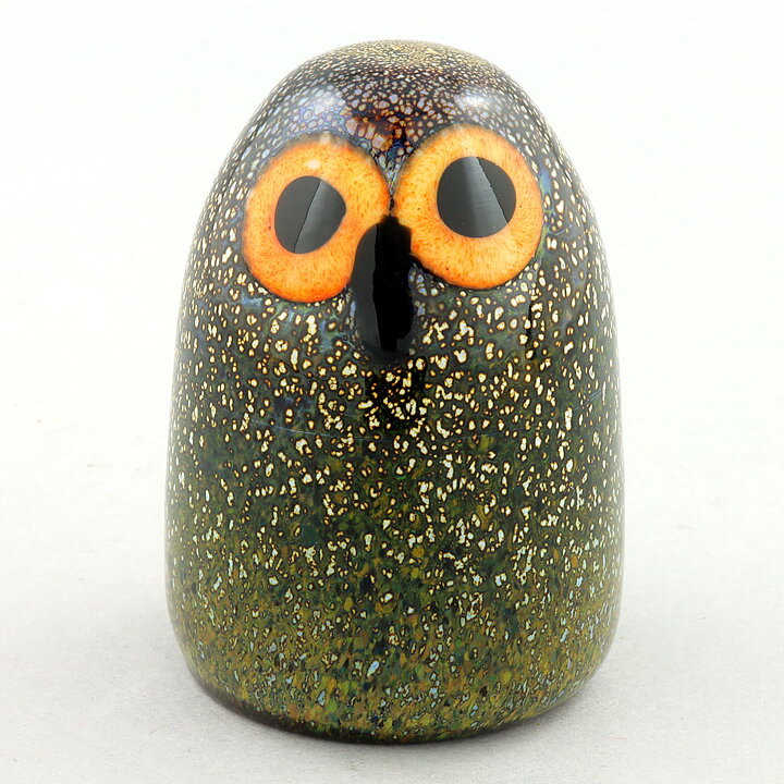 Oiva Toikka (2006) Lovely Little Barn Owl (Riihipöllön Poikanen) Glass Bird (36)