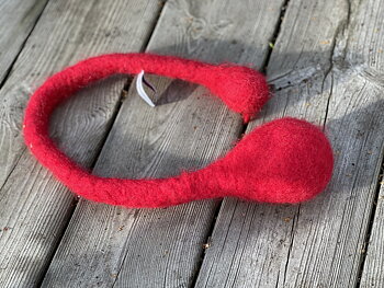 Snörboll Skye - Julröd