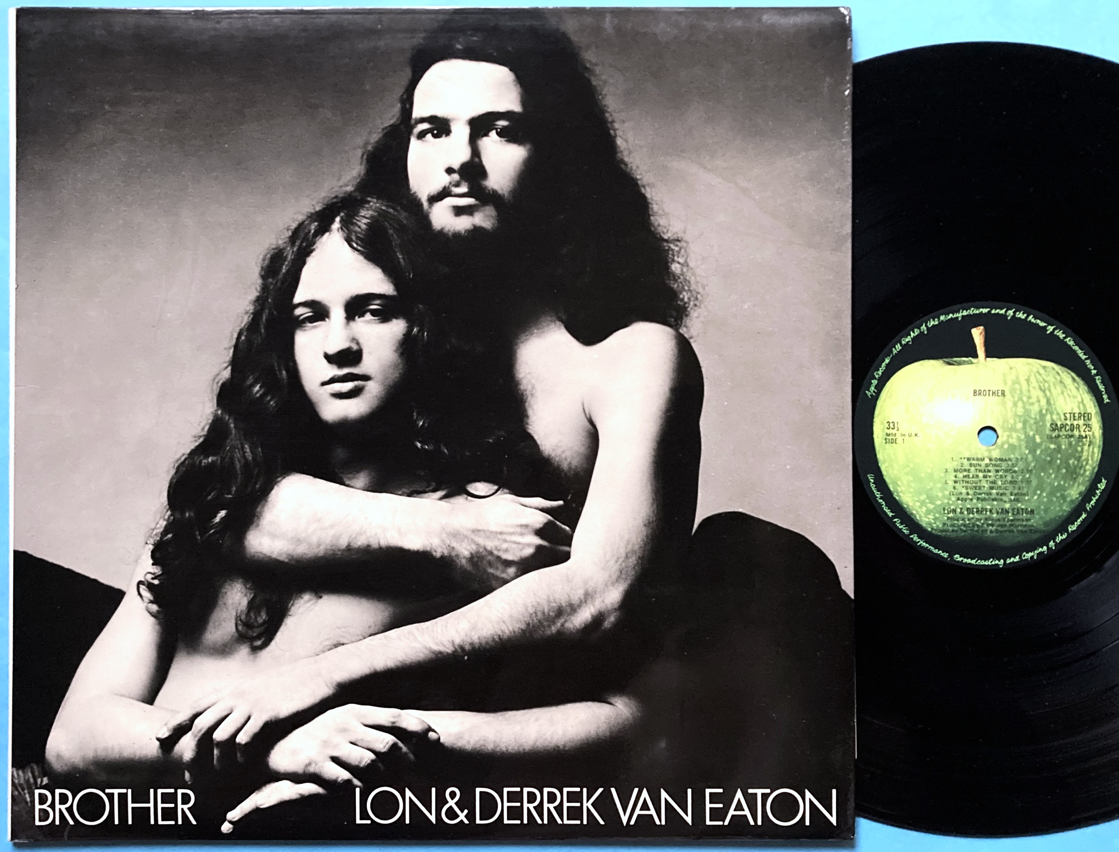 LON & DERREK VAN EATON - Brother to brother UK-orig Apple LP 1972