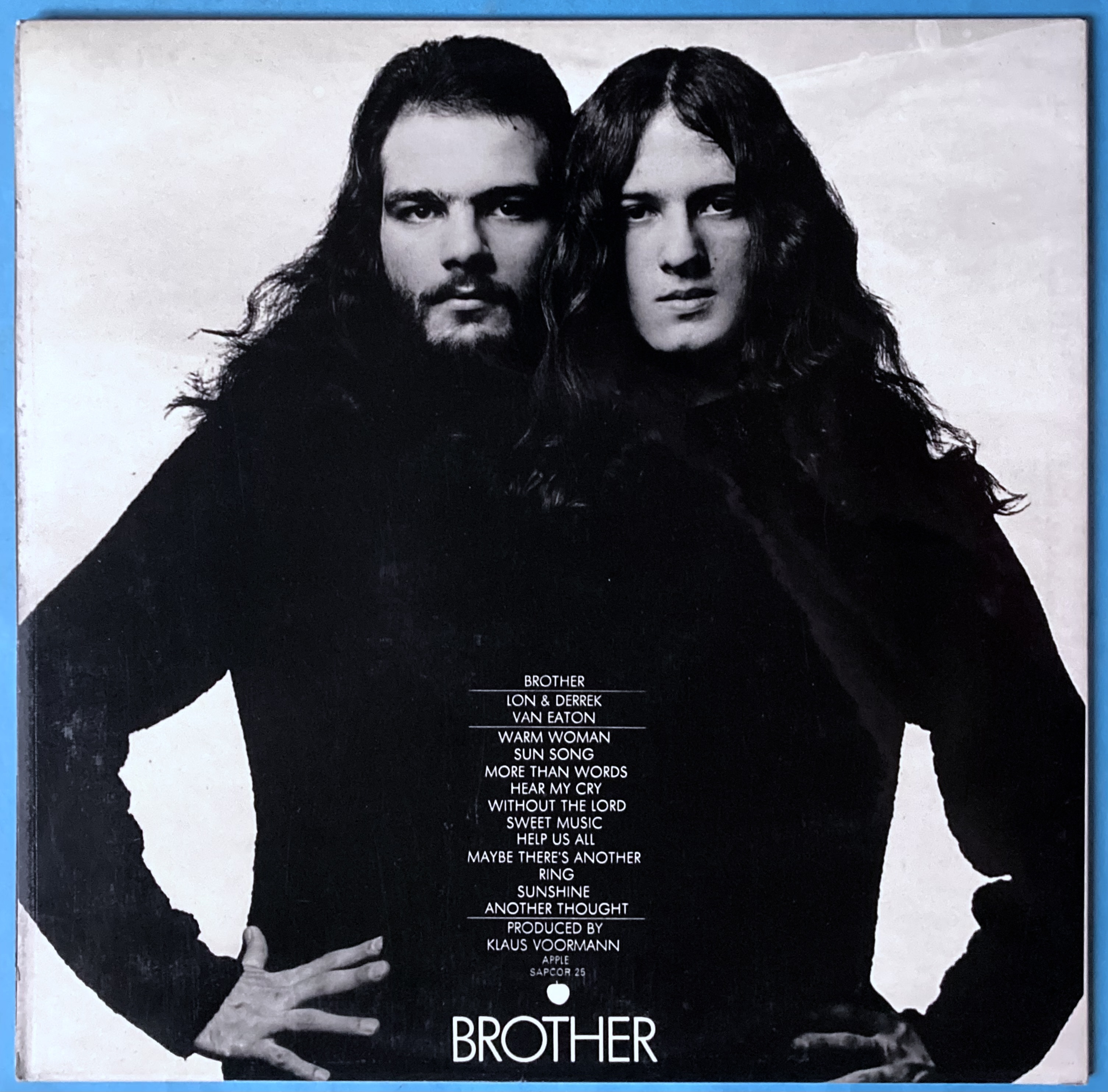 LON & DERREK VAN EATON - Brother to brother UK-orig Apple LP 1972 - 3