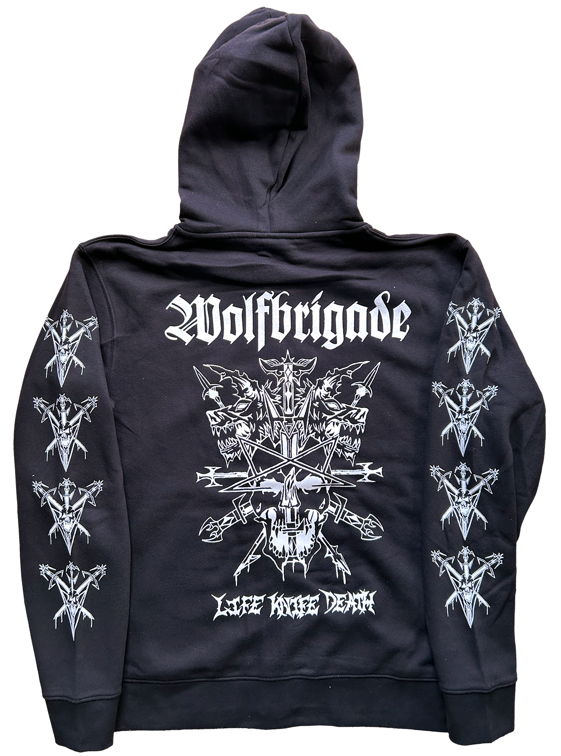 WOLFBRIGADE - Life Knife Death Zip Hood