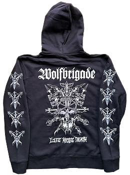 WOLFBRIGADE - Life Knife Death Zip Hood