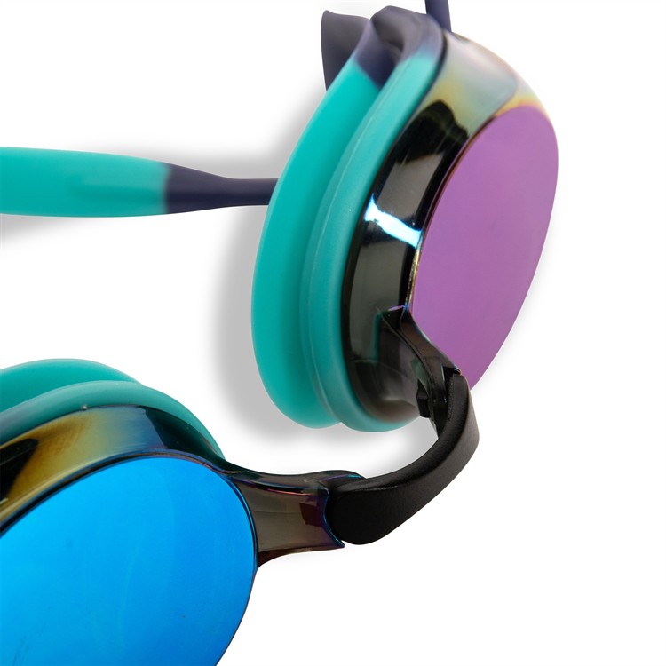 Swimming goggles Tracks Mirror Turquoise-Future-Dus - Arena - 4