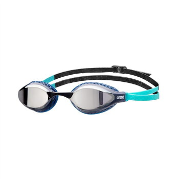 Swimming goggles AIR-SPEED MIRROR Silver-Navy-Water - Arena