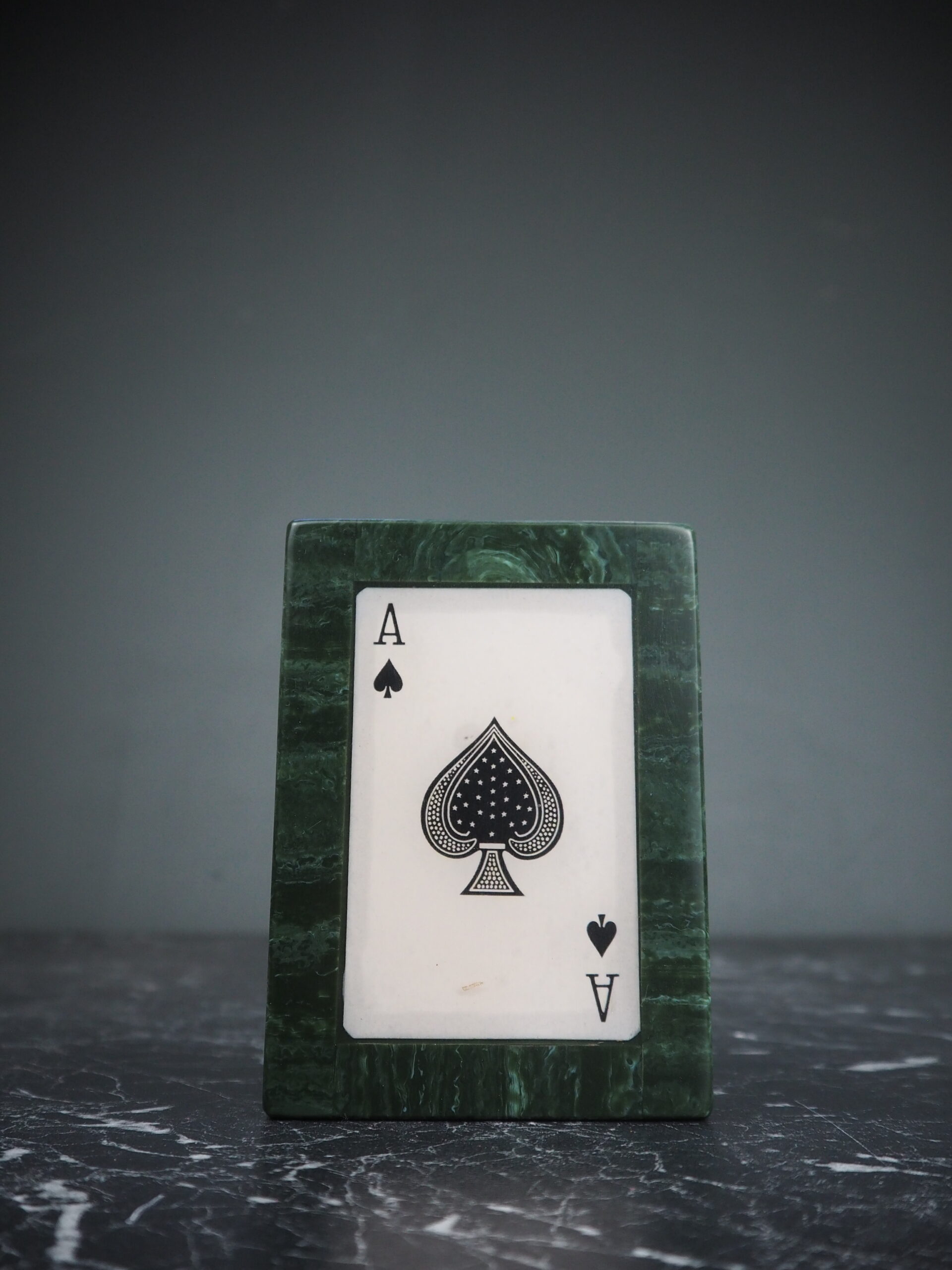 Card box green - 2
