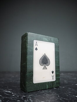 Card box green