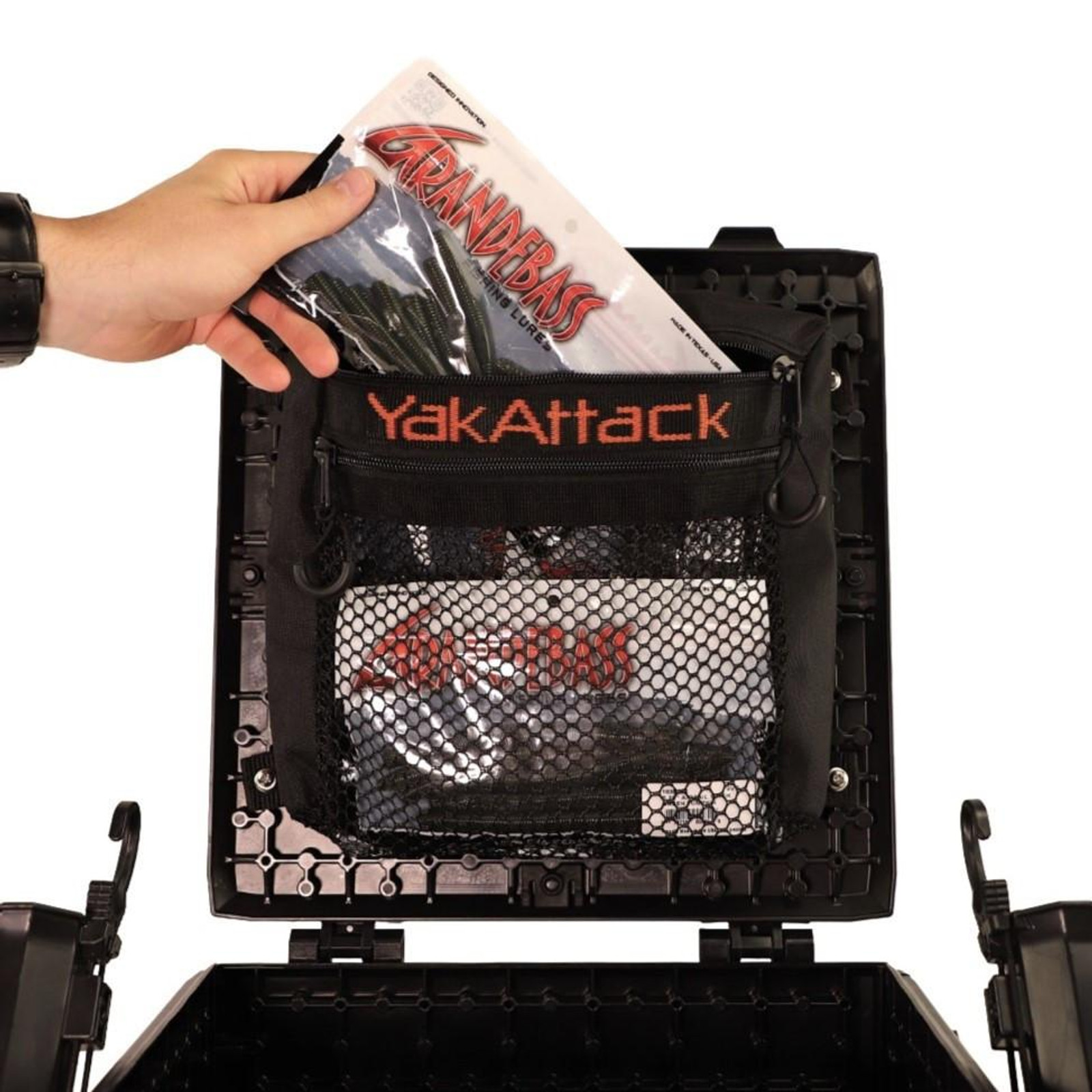 Yakattack 13" nätförvaringsväska med dubbla fack för BlackPak Pro - 3