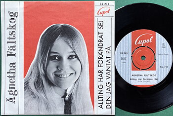 AGNETHA FÄLTSKOG - Allting har förändrat sig Swe PS 1968