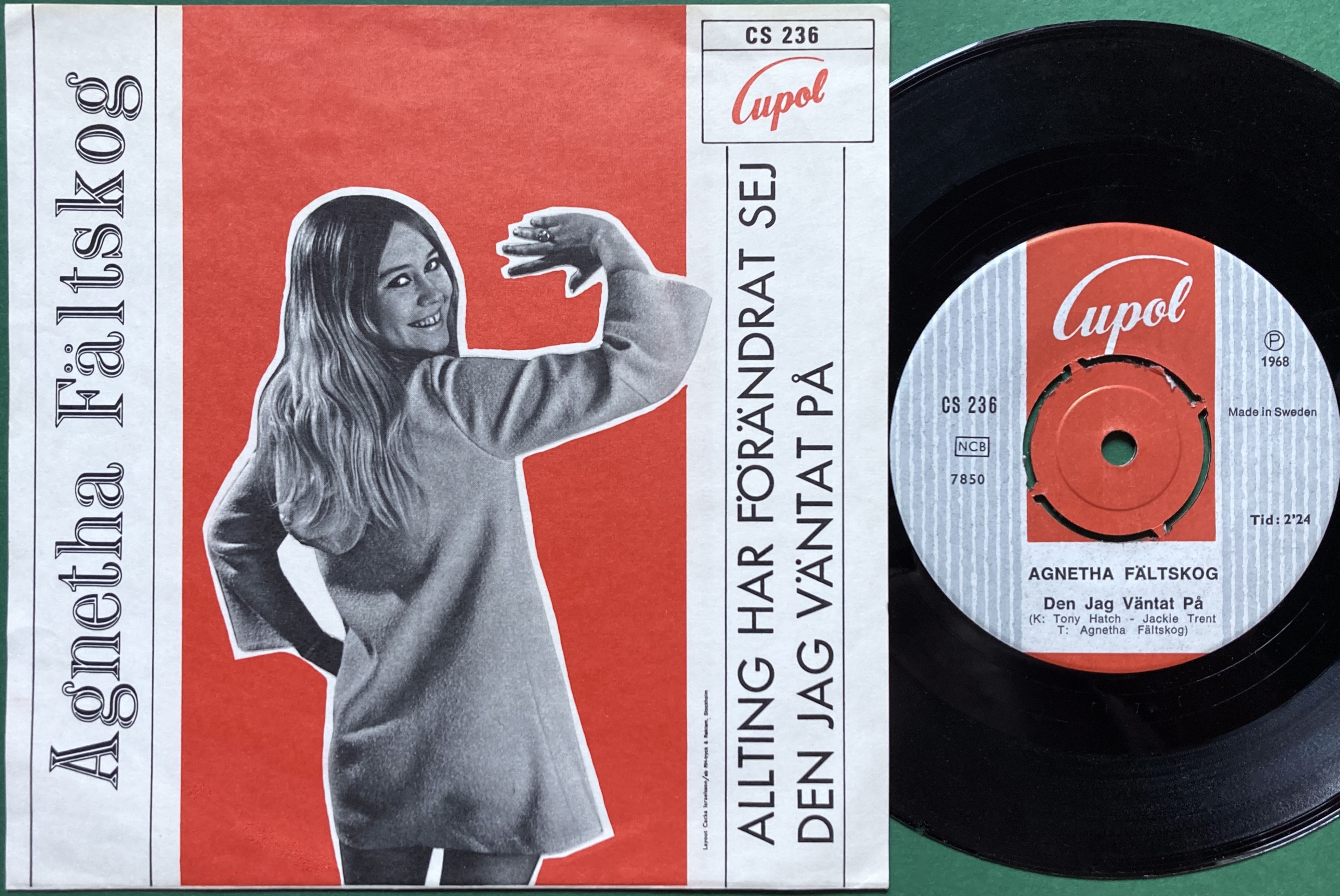 AGNETHA FÄLTSKOG - Allting har förändrat sig Swe PS 1968 - 2