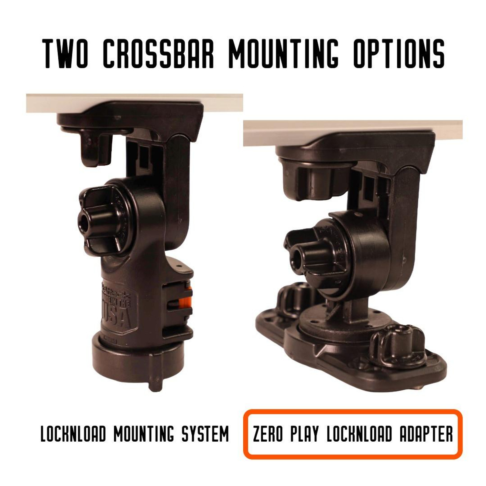 Yakattack 26 tum / 66 cm Command Center Crossbar, med Zero Play LockNLoad™-spårmonteringsadapter - 13