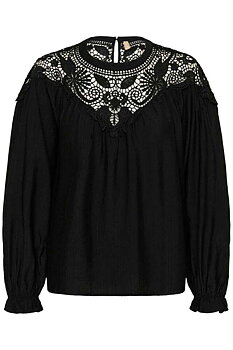 Culture Urta Lace Blouse Black